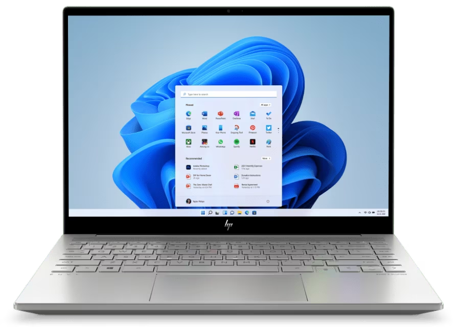 Laptop HP con Windows 11