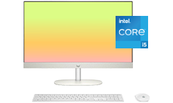 Rendimiento al mejor precio. Fotograf&iacute;a de una HP All-in-One 24-cr0354la. Procesador Intel Core i5. RAM 16GB. SSD 1 TB Ahorra 25%. Ll&eacute;vatela por solo: S/2,699