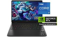 Potencia y precio imbatible. Fotograf&iacute;a de una Laptop HP Omen Gaming 16-am0015la. con Procesador Intel&reg; Core&trade; i7, 16 GB RAM, 1 TB SSD. Ahorra 11%. Ll&eacute;vatela por solo: S/5,999