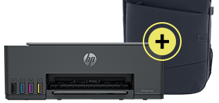 Fotograf&iacute;a de una Impresora Multifuncional HP Smart Tank 581 + Mochila HP.
